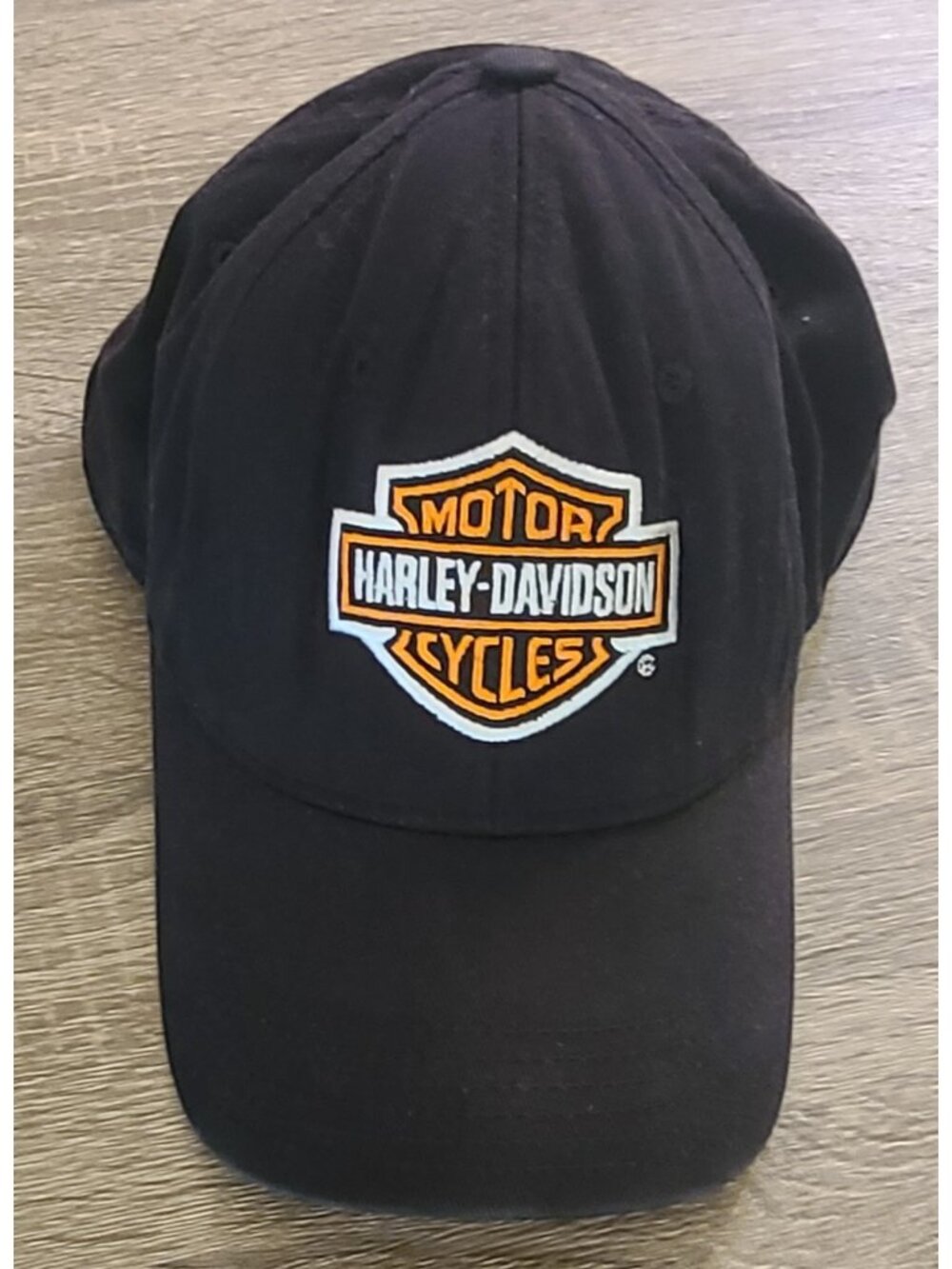 Vintage Harley-Davidson HD Men's Trucker Baseball Cap Black Biker Hat XL